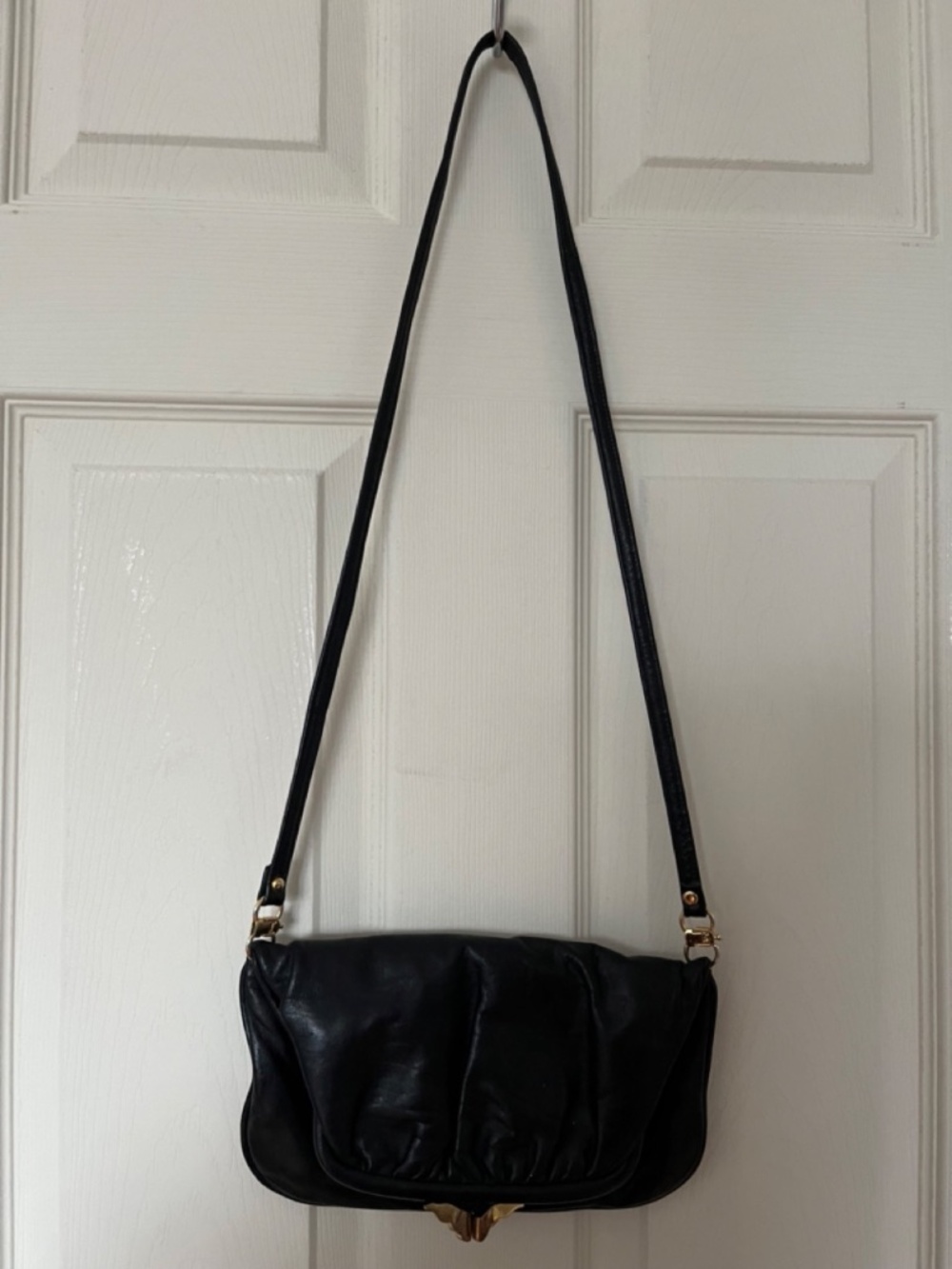 Vintage Fold Over Bag